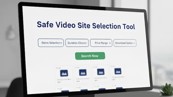 安全な動画サイトの選び方